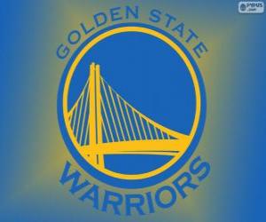 Puzzle Λογότυπο του Golden State Warriors, ΗΠΑ ομάδα. Ειρηνικού Κατηγορία, Δυτική Περιφέρεια
